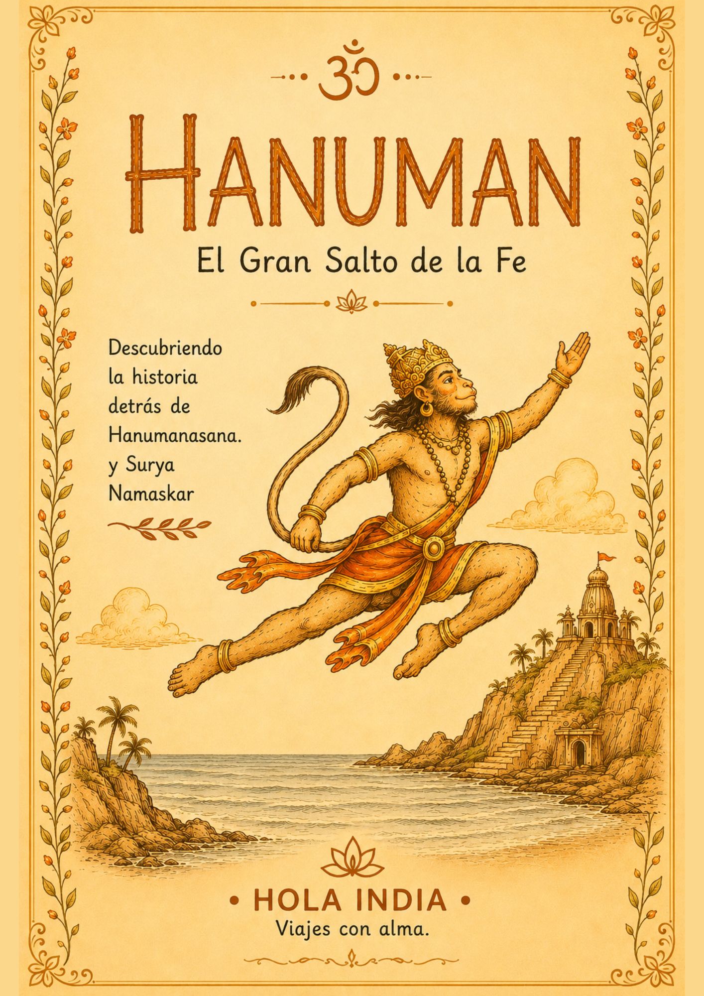Tapa del descargable Hanuman, el gran salto de la fe